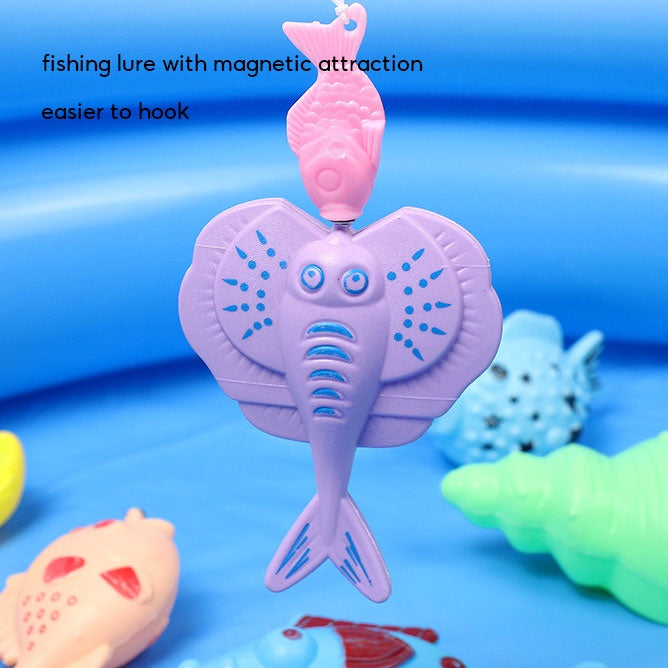 Kids fishing game toys Magnetic Fishing Pool Toys Game for Kids Play Water Toys