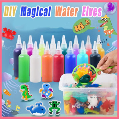 DIY Magic Water Elves Aqua Jelly Educational Sensory Fun Science Toys Learning Magical Waterscape