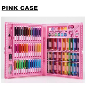 Kids 208pcs/150pcs Kids Art Set – Crayons Markers  Drawing Marker Painting Color Pen Crayon Pastel Set