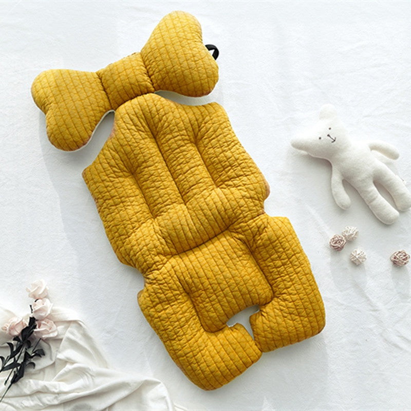 Korean Style Multifunctional Baby Stroller Cushion Liner Safety Seat Pad Universal Stroller Cotton Pad Warm/Ice Mat