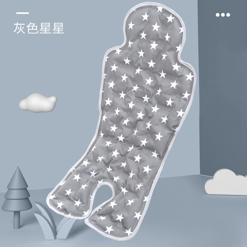 Korean Style Multifunctional Baby Stroller Cushion Liner Safety Seat Pad Universal Stroller Cotton Pad Warm/Ice Mat