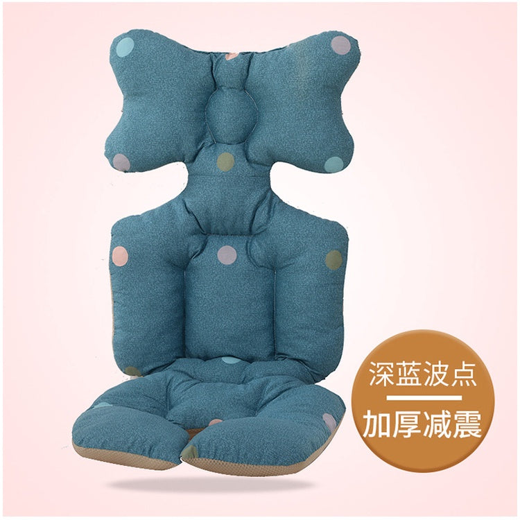 Korean Style Multifunctional Baby Stroller Cushion Liner Safety Seat Pad Universal Stroller Cotton Pad Warm/Ice Mat