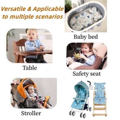 Korean Style Multifunctional Baby Stroller Cushion Liner Safety Seat Pad Universal Stroller Cotton Pad Warm/Ice Mat