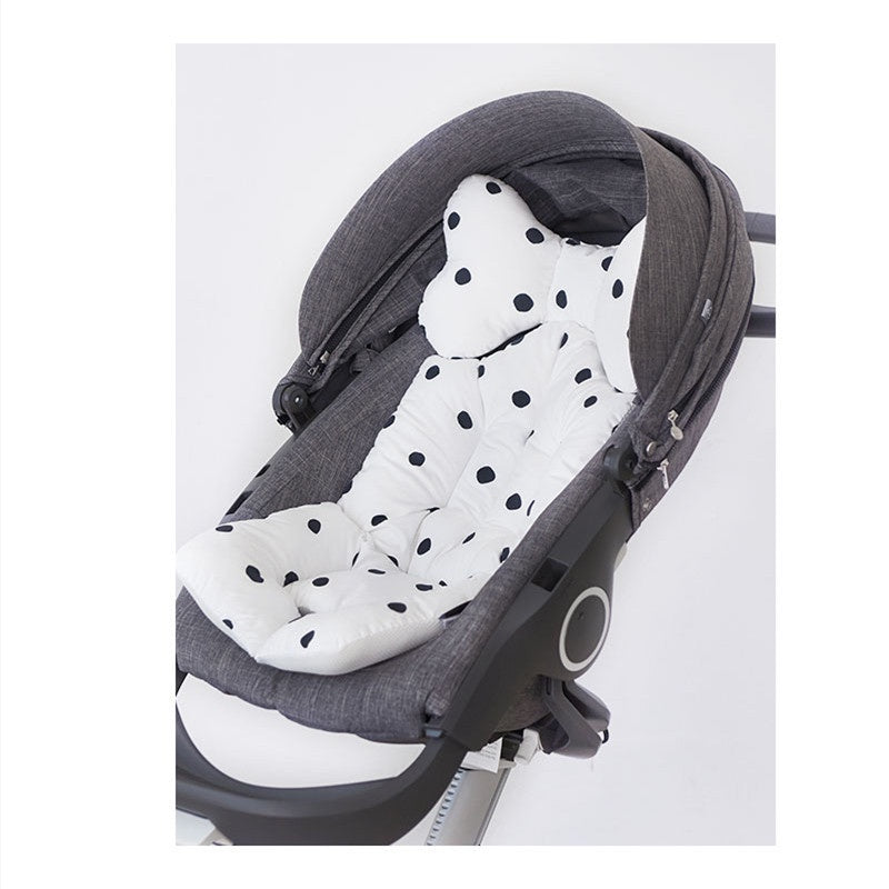 Korean Style Multifunctional Baby Stroller Cushion Liner Safety Seat Pad Universal Stroller Cotton Pad Warm/Ice Mat