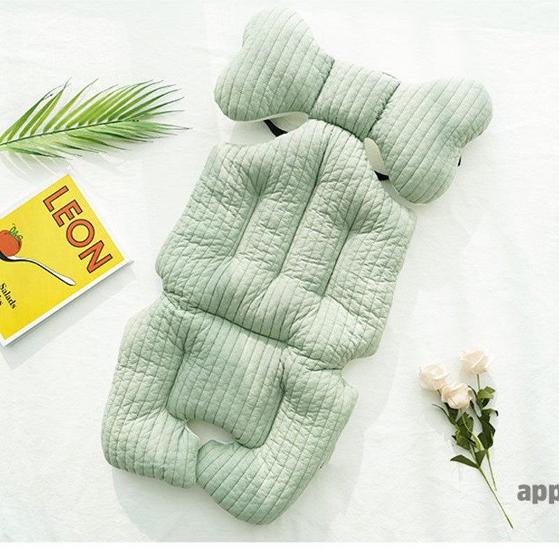 Korean Multifunctional Baby Stroller Cushion Liner Safety Seat Pad Universal Stroller Cotton Pad Warm/Ice Mat