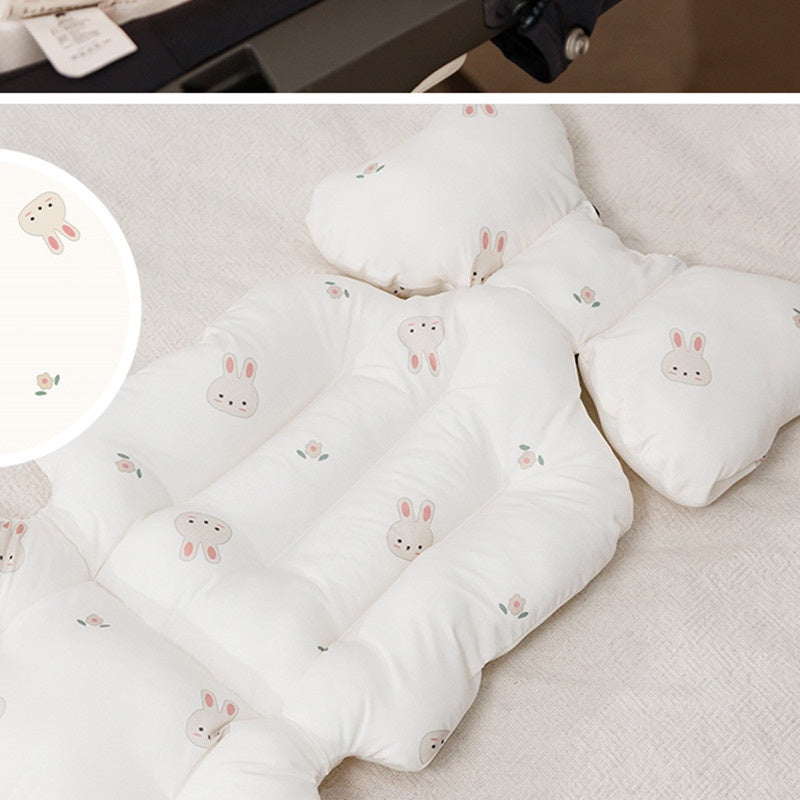 Korean Multifunctional Baby Stroller Cushion Liner Safety Seat Pad Universal Stroller Cotton Pad Warm/Ice Mat