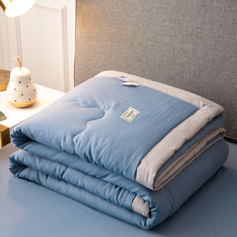 Soft Cotton Blanket Comforter Premium Cotton Blanket  Washable  Air Conditioning Quilt