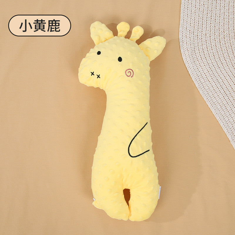 Baby Sleeping Pillow Baby Soothing Pillow Newborn Sleeping Pillow Anti Roll Cushion Dotted Pillow儿童安抚豆豆枕