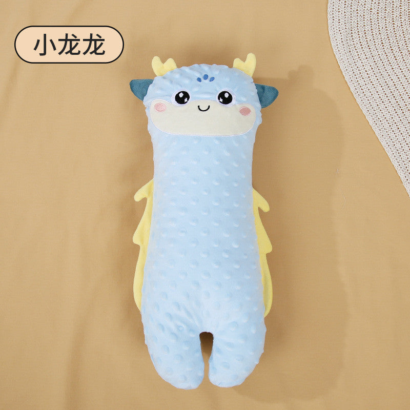 Baby Sleeping Pillow Baby Soothing Pillow Newborn Sleeping Pillow Anti Roll Cushion Dotted Pillow儿童安抚豆豆枕