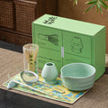 Specool® 7Pcs/Set Matcha Tea Kit Matcha Whisk Tea Bowl Set Tools Tea Ceremony Gift Set for Friends