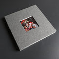 Linen DIY Self Adhesive Photo Album Photo Book Scrapbook Wedding/Baby Album 3R/4R/5R Birthday Gift Anniversary