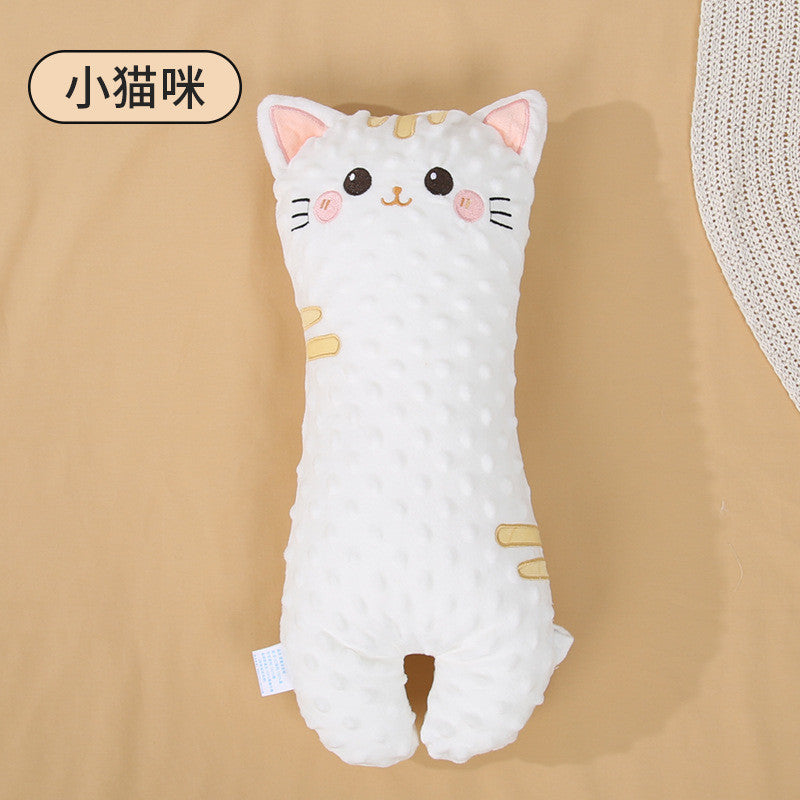 Baby Sleeping Pillow Baby Soothing Pillow Newborn Sleeping Pillow Anti Roll Cushion Dotted Pillow儿童安抚豆豆枕