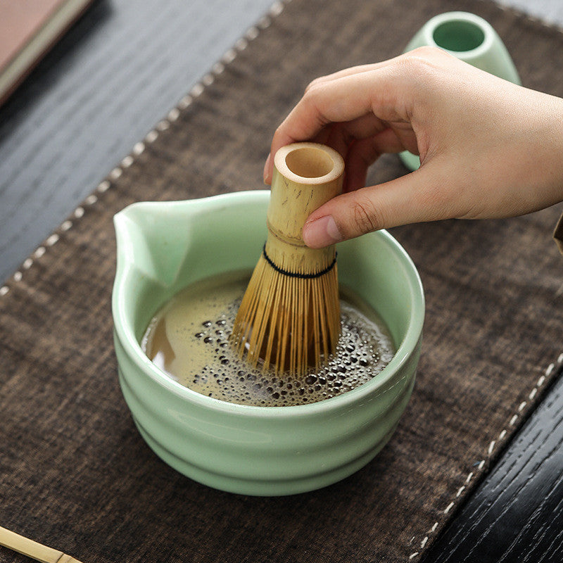 Specool® 7Pcs/Set Matcha Tea Kit Matcha Whisk Tea Bowl Set Tools Tea Ceremony Gift Set for Friends