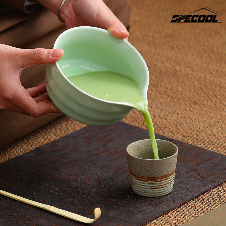 Specool® 7Pcs/Set Matcha Tea Kit Matcha Whisk Tea Bowl Set Tools Tea Ceremony Gift Set for Friends