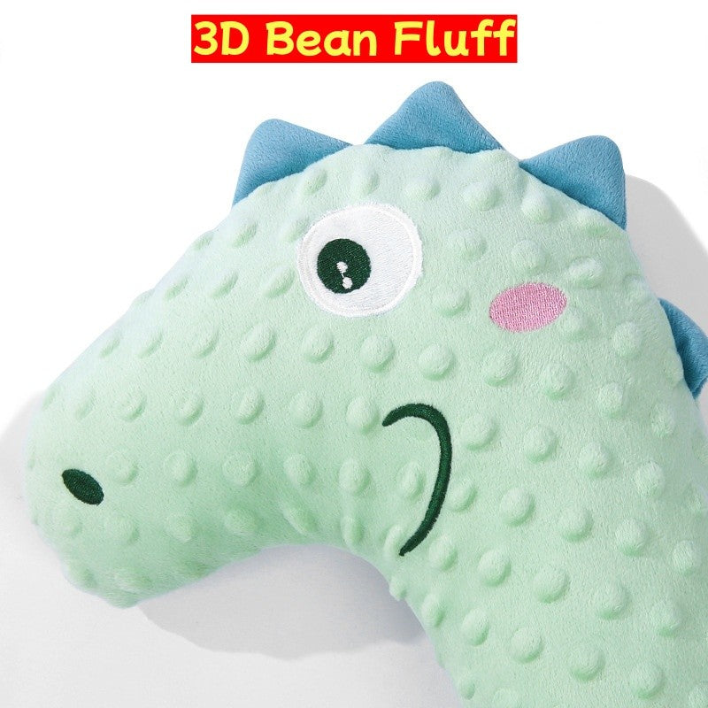 Baby Sleeping Pillow Baby Soothing Pillow Newborn Sleeping Pillow Anti Roll Cushion Dotted Pillow儿童安抚豆豆枕