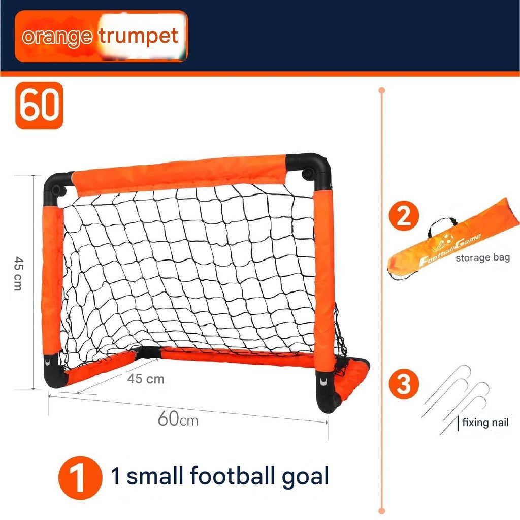 Children's football toy, folding outdoor sports football goal, simple and portable