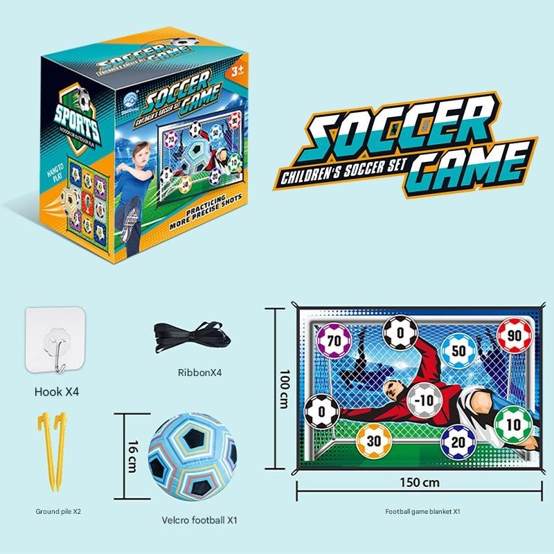 Kids viscous wall football game,  indoor and outdoor football toys, with the gifts of Kids with magic balls