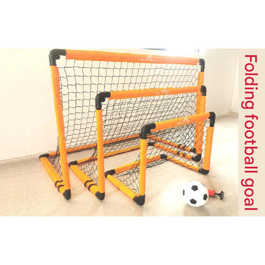 Children's football toy, folding outdoor sports football goal, simple and portable