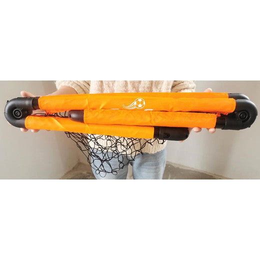 Children's football toy, folding outdoor sports football goal, simple and portable