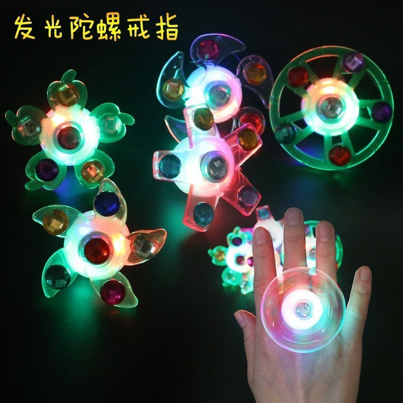 Kids Glowing Toys Party Toys Glowing Headband / Whistle / Gyro Ring / Birthday Gift Toys