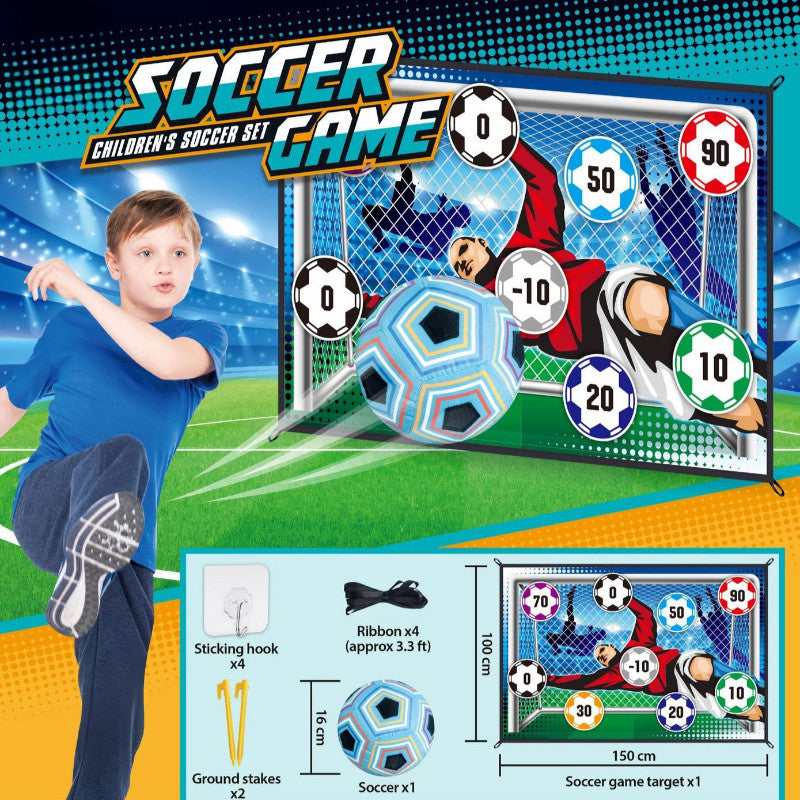 Kids viscous wall football game,  indoor and outdoor football toys, with the gifts of Kids with magic balls