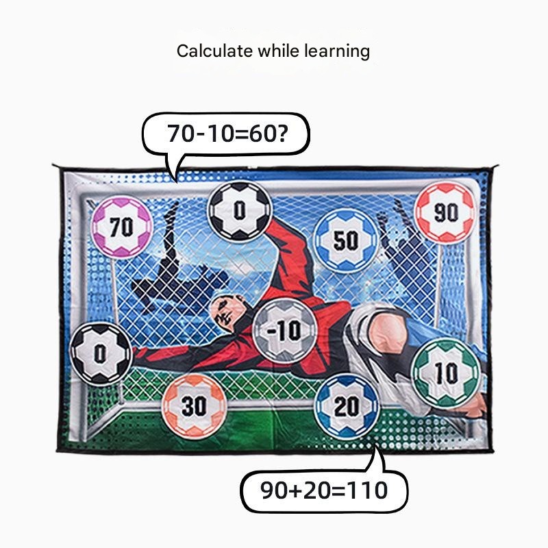 Kids viscous wall football game,  indoor and outdoor football toys, with the gifts of Kids with magic balls