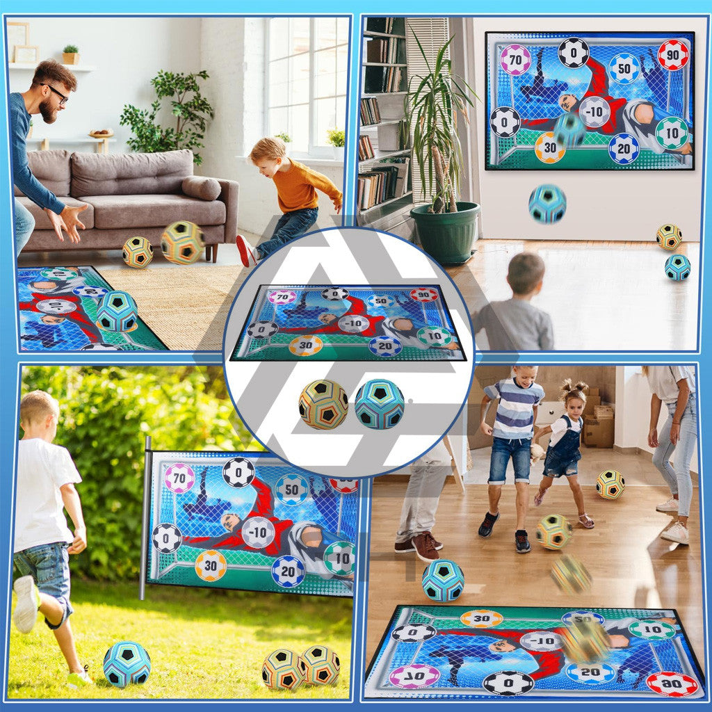 Kids viscous wall football game,  indoor and outdoor football toys, with the gifts of Kids with magic balls