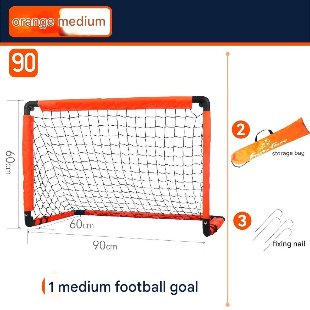 Children's football toy, folding outdoor sports football goal, simple and portable