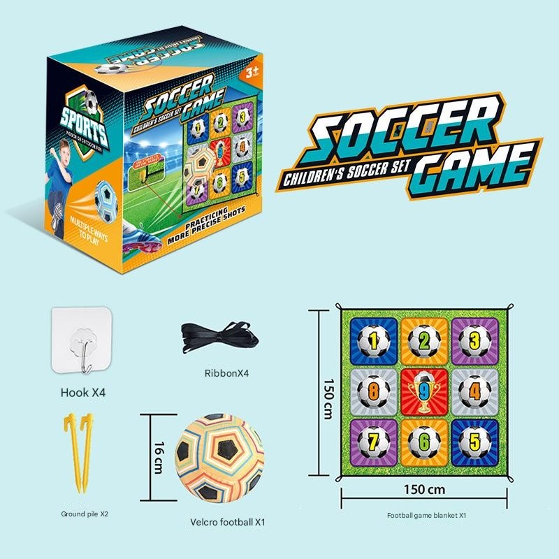 Kids viscous wall football game,  indoor and outdoor football toys, with the gifts of Kids with magic balls
