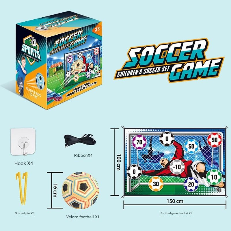 Kids viscous wall football game,  indoor and outdoor football toys, with the gifts of Kids with magic balls