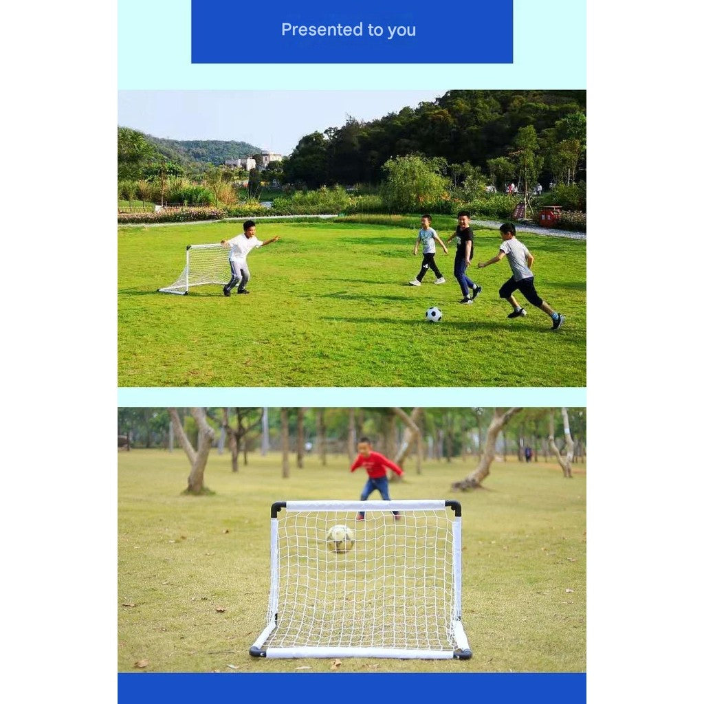 Children's football toy, folding outdoor sports football goal, simple and portable