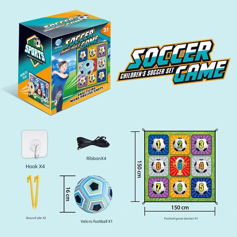 Kids viscous wall football game,  indoor and outdoor football toys, with the gifts of Kids with magic balls