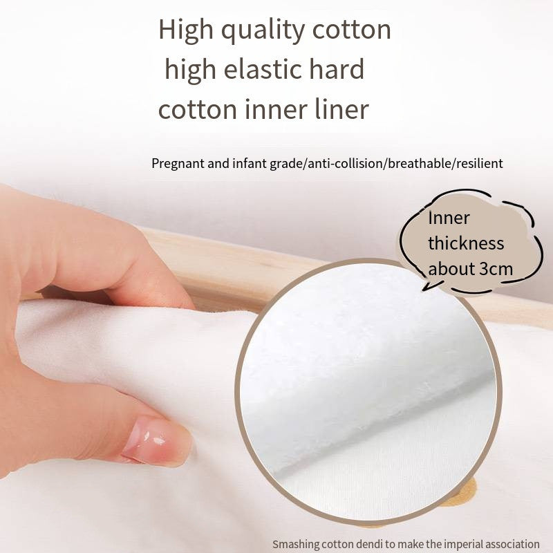 SG STOCK 40cm Height Baby Plush Bumper Crib Around Cushion Bedding Crib Cot Cushion Safety Protector For Toddler