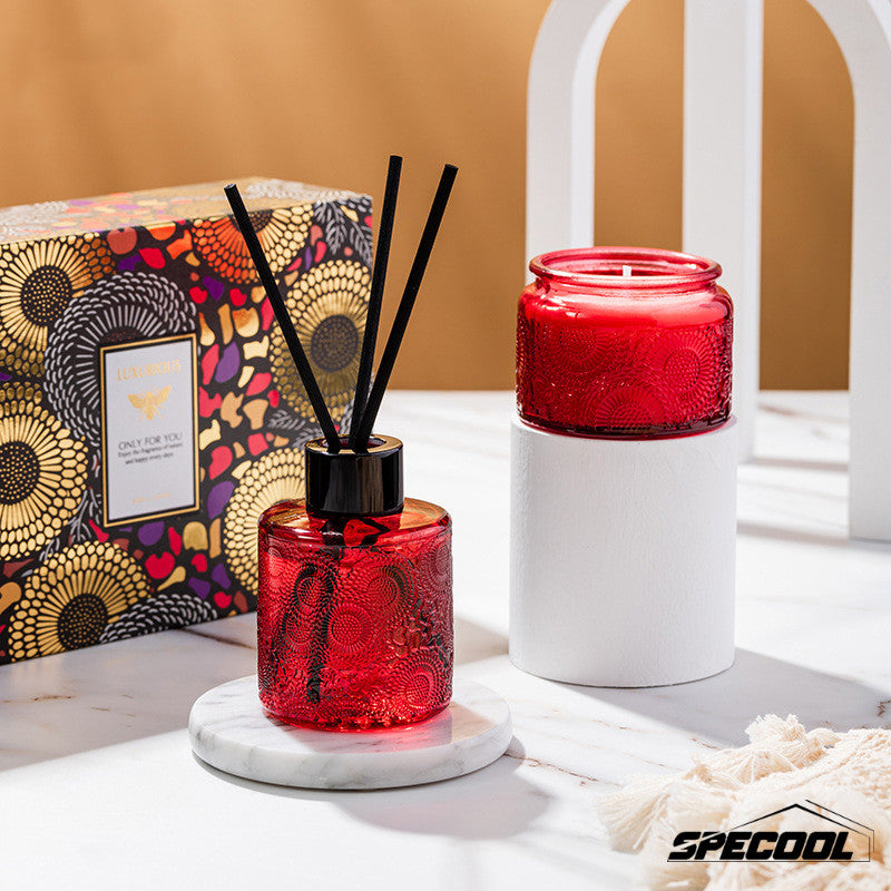 No-fire Aromatherapy Gift Set Box Scented Candle Fragrance Premium Gifts Father's Day Gift
