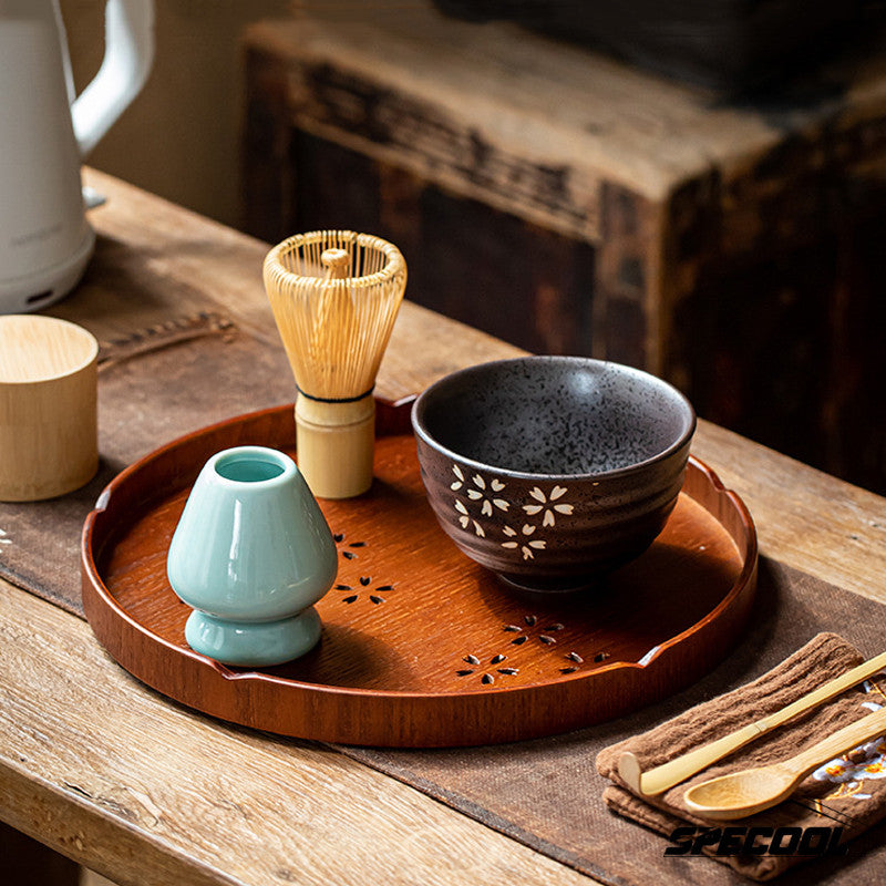 Bamboo Matcha Whisk Tea Spoon Matcha Tea Set Accessories Japanese Green Tea Powder Whisk Brush Tools