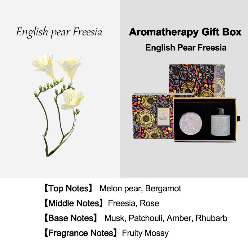 No-fire Aromatherapy Gift Set Box Scented Candle Fragrance Premium Gifts Father's Day Gift