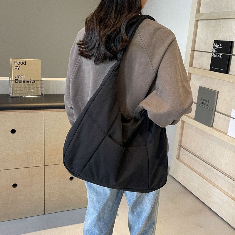 Tas SG Japanese Casual Nylon Shoulder Bag Large Capacity Canvas Bag New Women's Messenger Bag