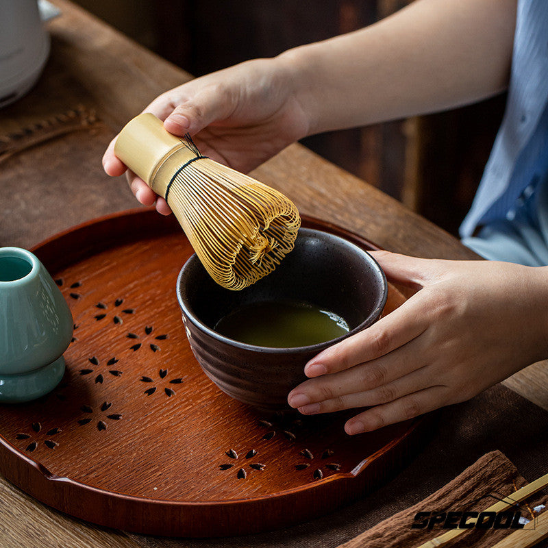 Bamboo Matcha Whisk Tea Spoon Matcha Tea Set Accessories Japanese Green Tea Powder Whisk Brush Tools