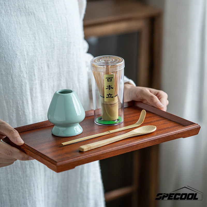 Bamboo Matcha Whisk Tea Spoon Matcha Tea Set Accessories Japanese Green Tea Powder Whisk Brush Tools
