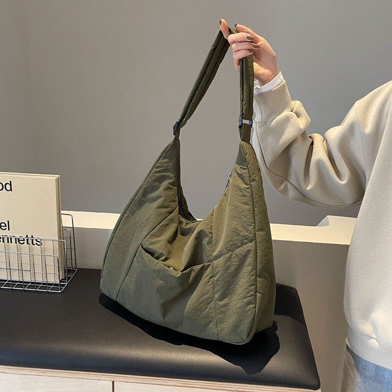 Tas SG Japanese Casual Nylon Shoulder Bag Large Capacity Canvas Bag New Women's Messenger Bag