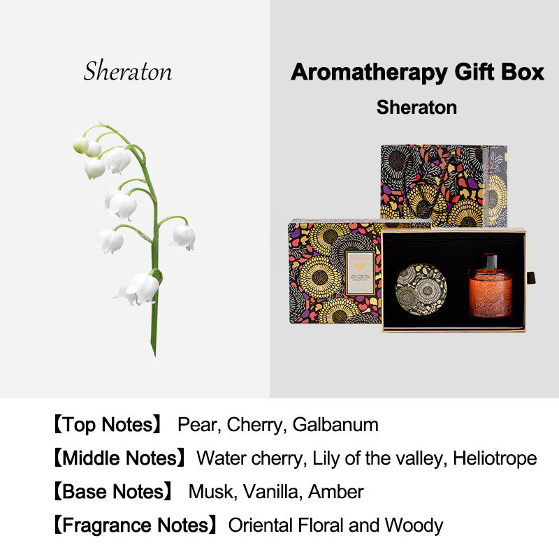 No-fire Aromatherapy Gift Set Box Scented Candle Fragrance Premium Gifts Father's Day Gift