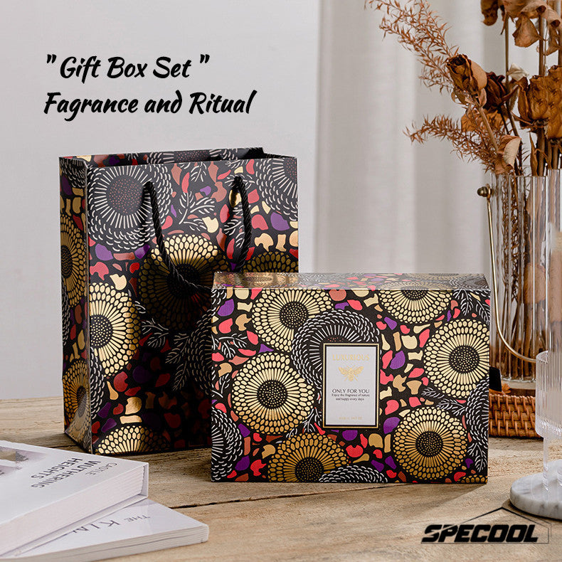 No-fire Aromatherapy Gift Set Box Scented Candle Fragrance Premium Gifts Father's Day Gift
