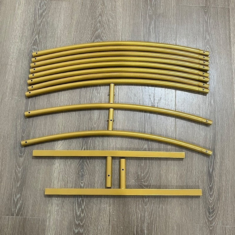 Metal Wedding Arch Stand Square Circular Activity Backdrop Frame for Family parties, Graduation Ceremonies