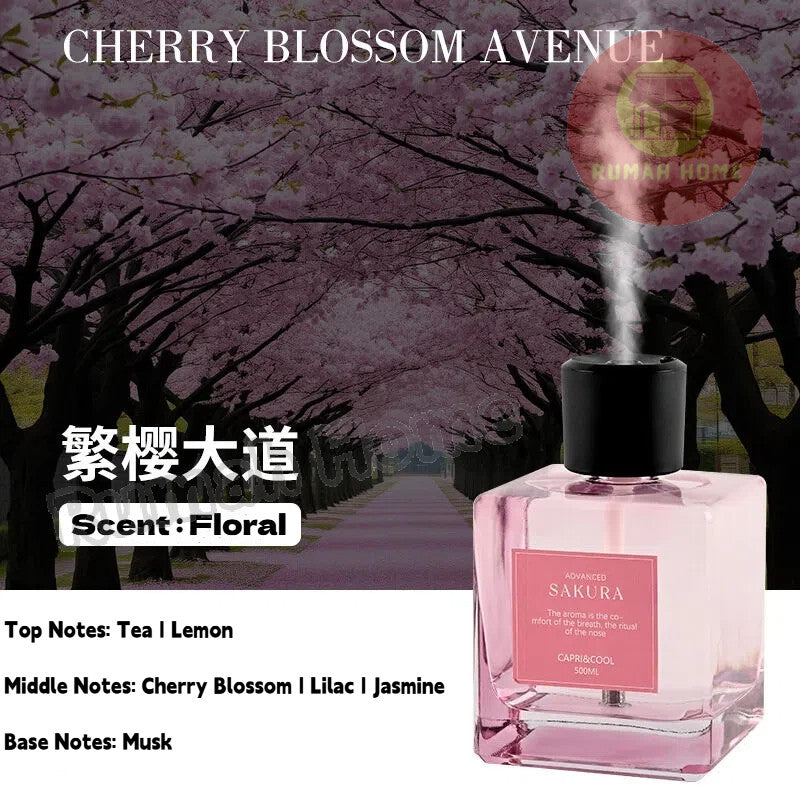 【SG Stock】500ml Automatic Aroma Spray Diffuser, Large Capacity Long-Lasting Fragrance for Home Hotel Bedroom Car Perfume