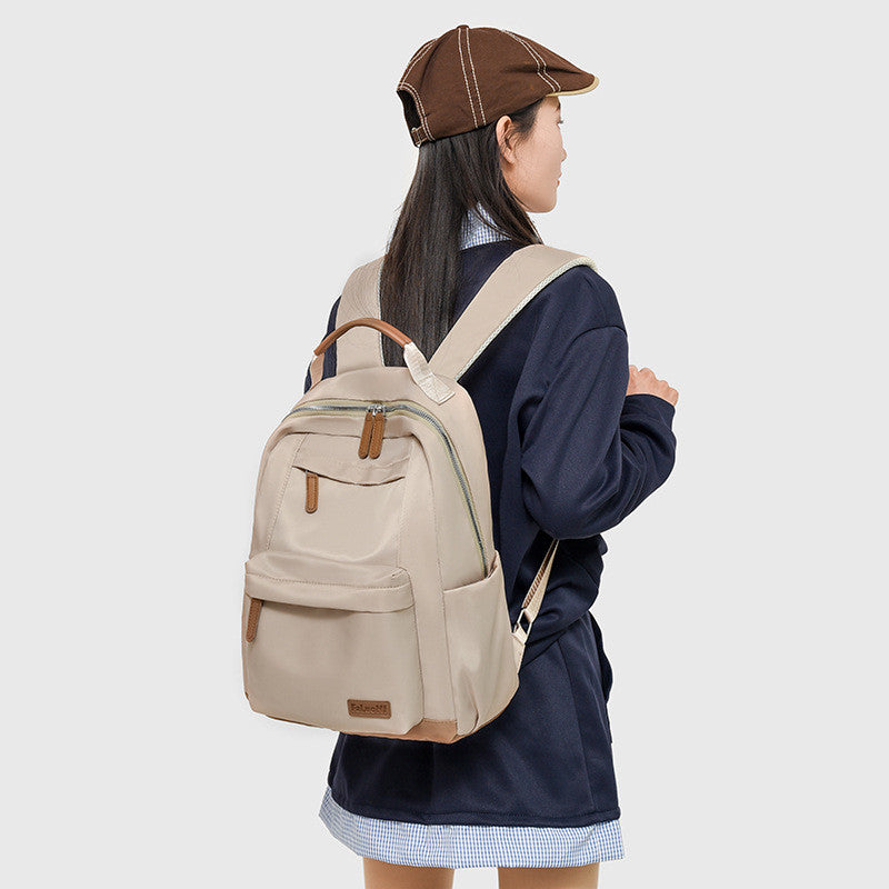Tas Women's Backpack New Style Casual Versatile Travel Backpack Student's School Commuting Backpack