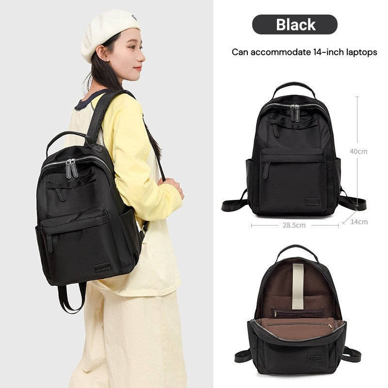 Tas Women's Backpack New Style Casual Versatile Travel Backpack Student's School Commuting Backpack