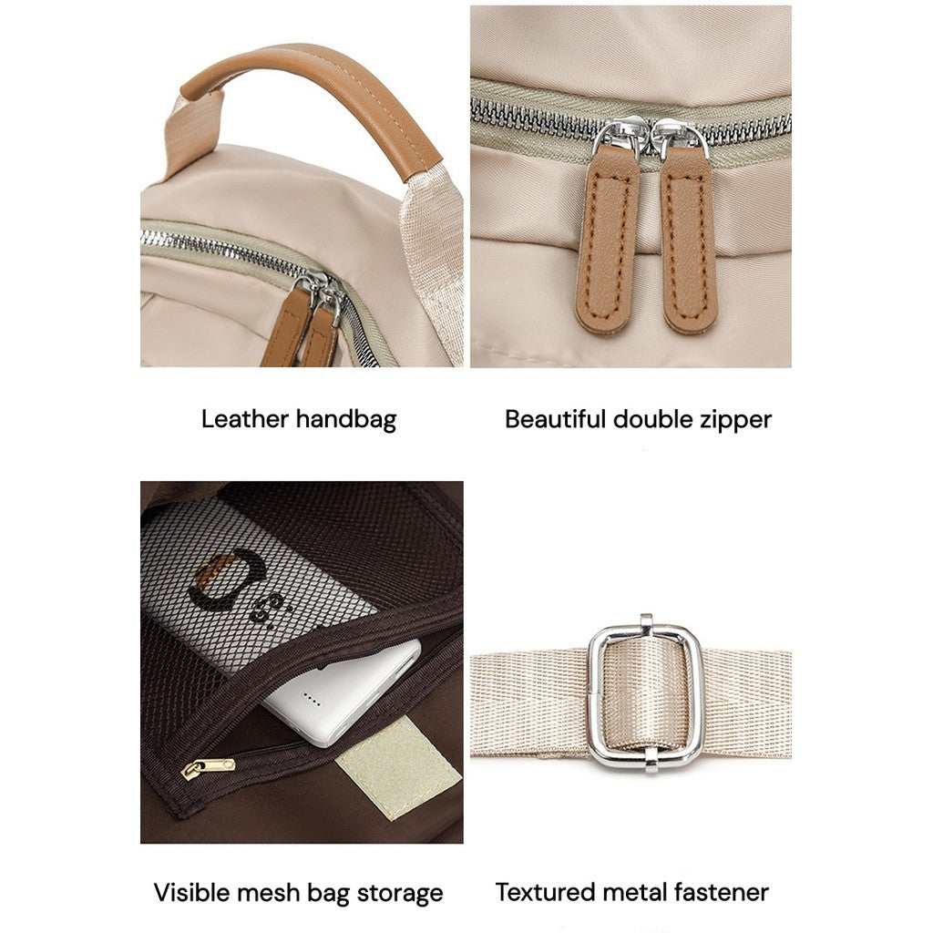Tas Women's Backpack New Style Casual Versatile Travel Backpack Student's School Commuting Backpack