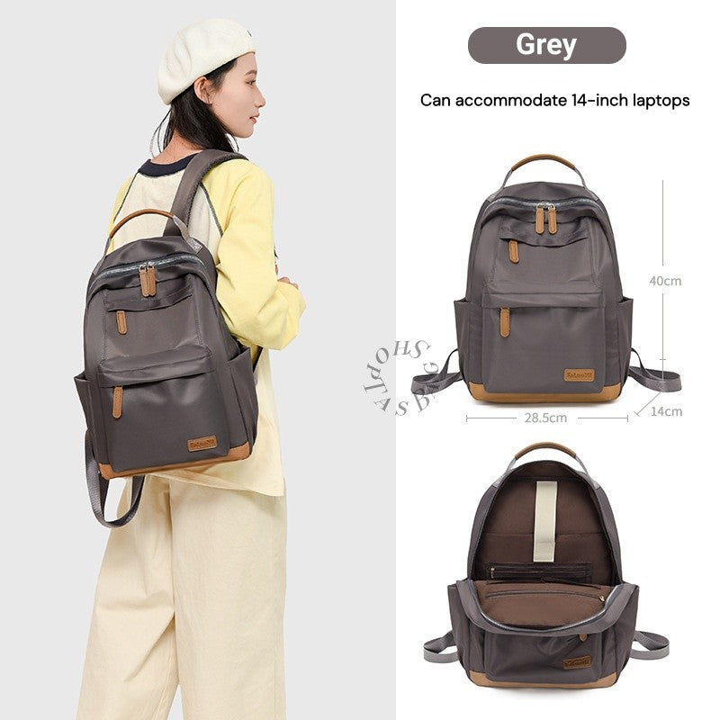 Tas Women's Backpack New Style Casual Versatile Travel Backpack Student's School Commuting Backpack