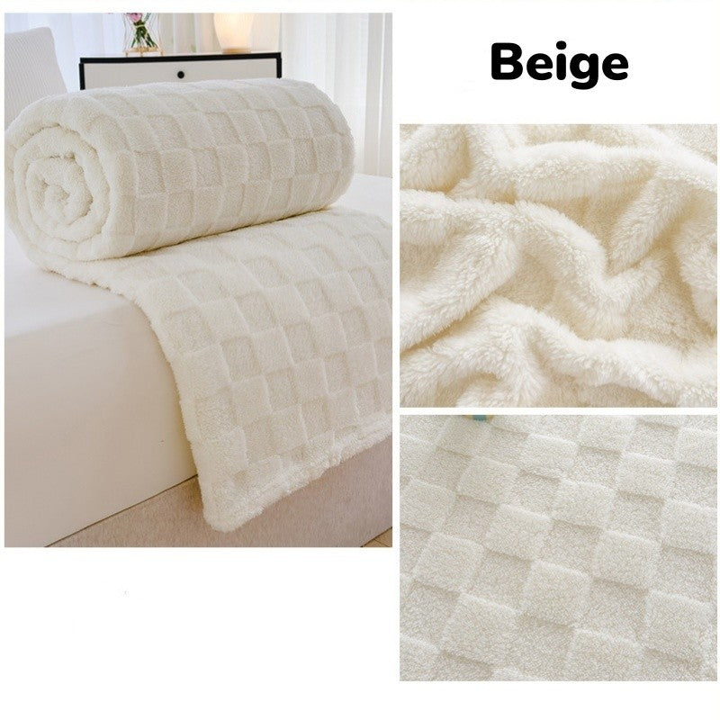 EmmAmy TaffetaBlanket  Office Multi-functional Sofa Blanket Household Air Conditioner Auilt