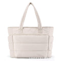Tas Puffer Tote Bag Women's Single-shoulder Large Capacity Handbag Lightweight Travel Bag Fitness Bag